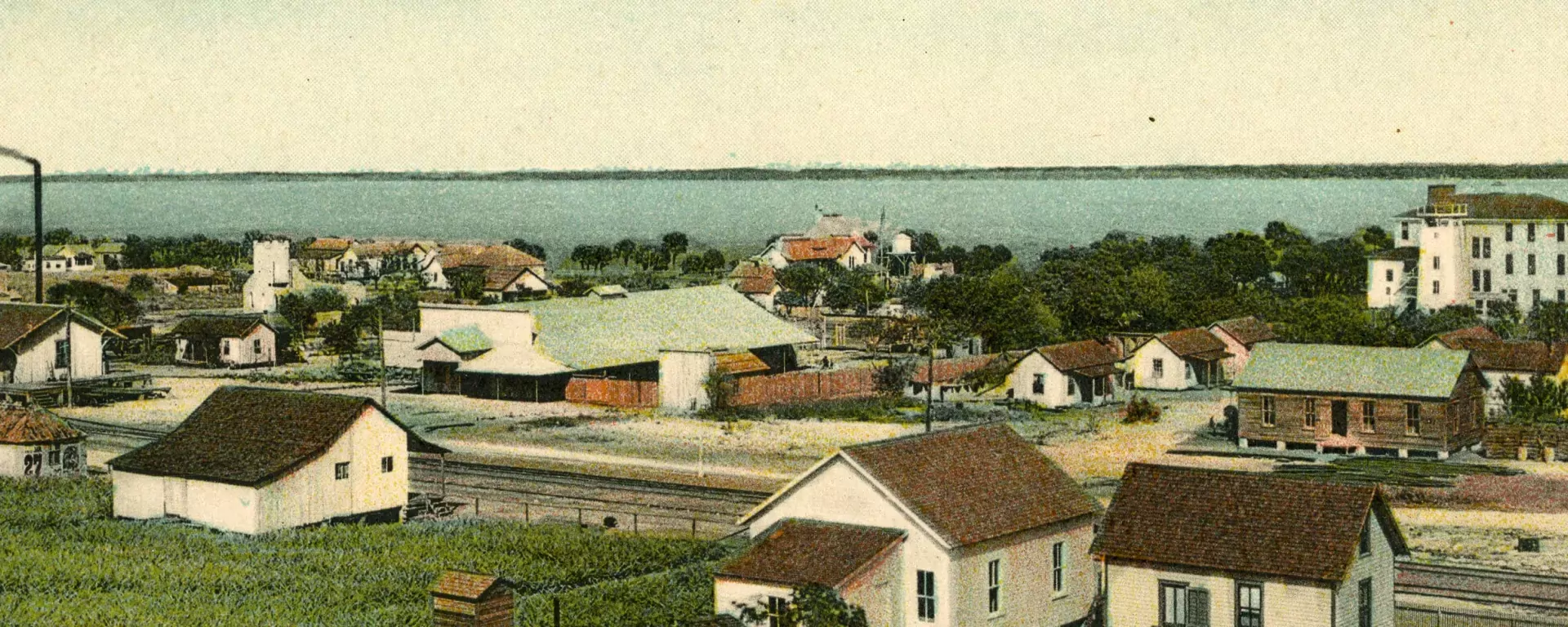 Postcard of historic Jensen Beach