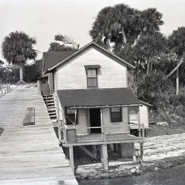 Captain Sewall House on Sewall's Point Pier